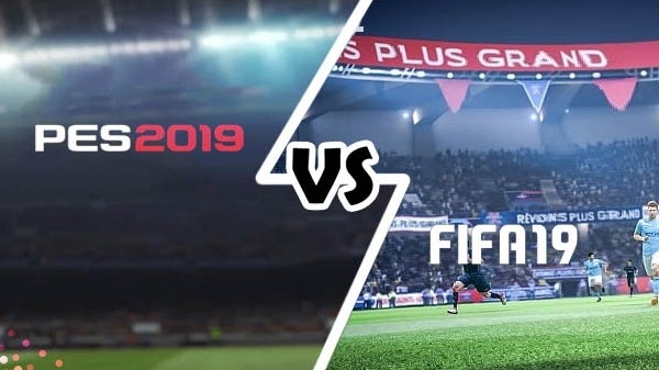 Obrazki dla FIFA 19 vs PES 2019