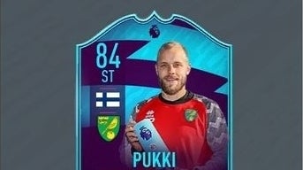 Image for FIFA 20 Teemu Pukki SBC solution: cheapest way to complete the Pukki Squad Building Challenge