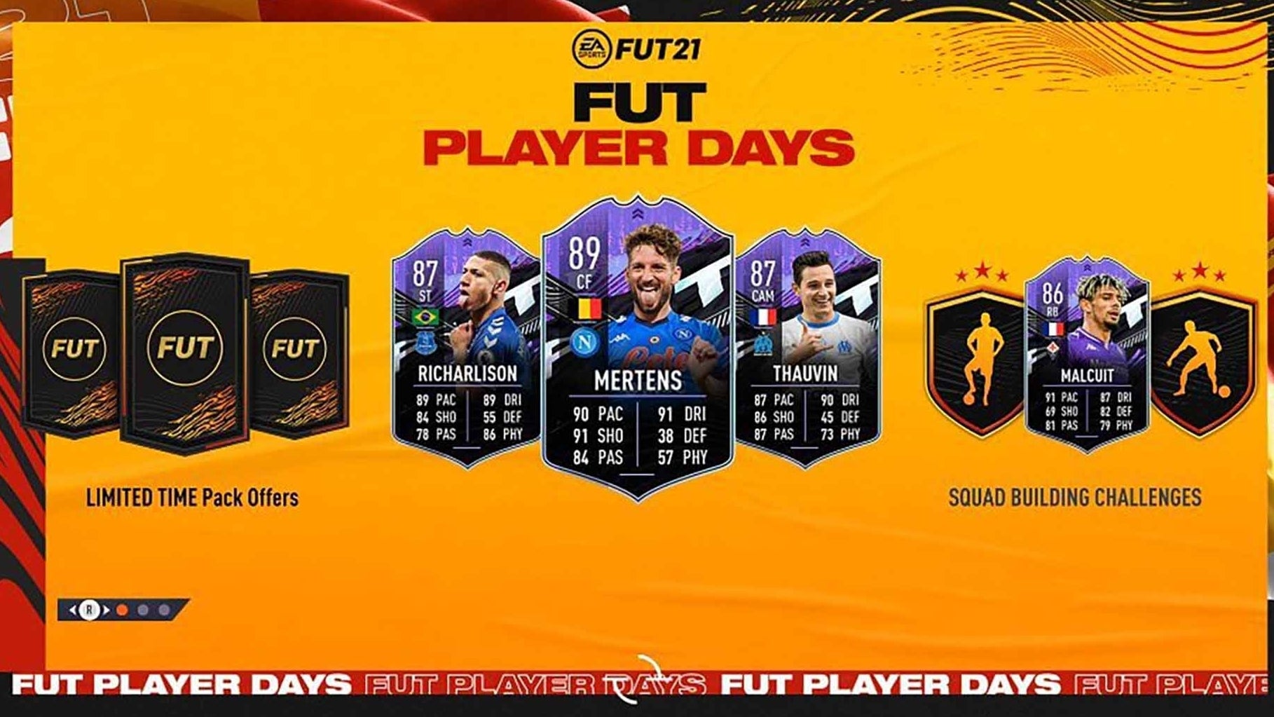 Bilder zu FIFA 21 FUT Player Days spendiert euch ein kostenloses Karten-Pack