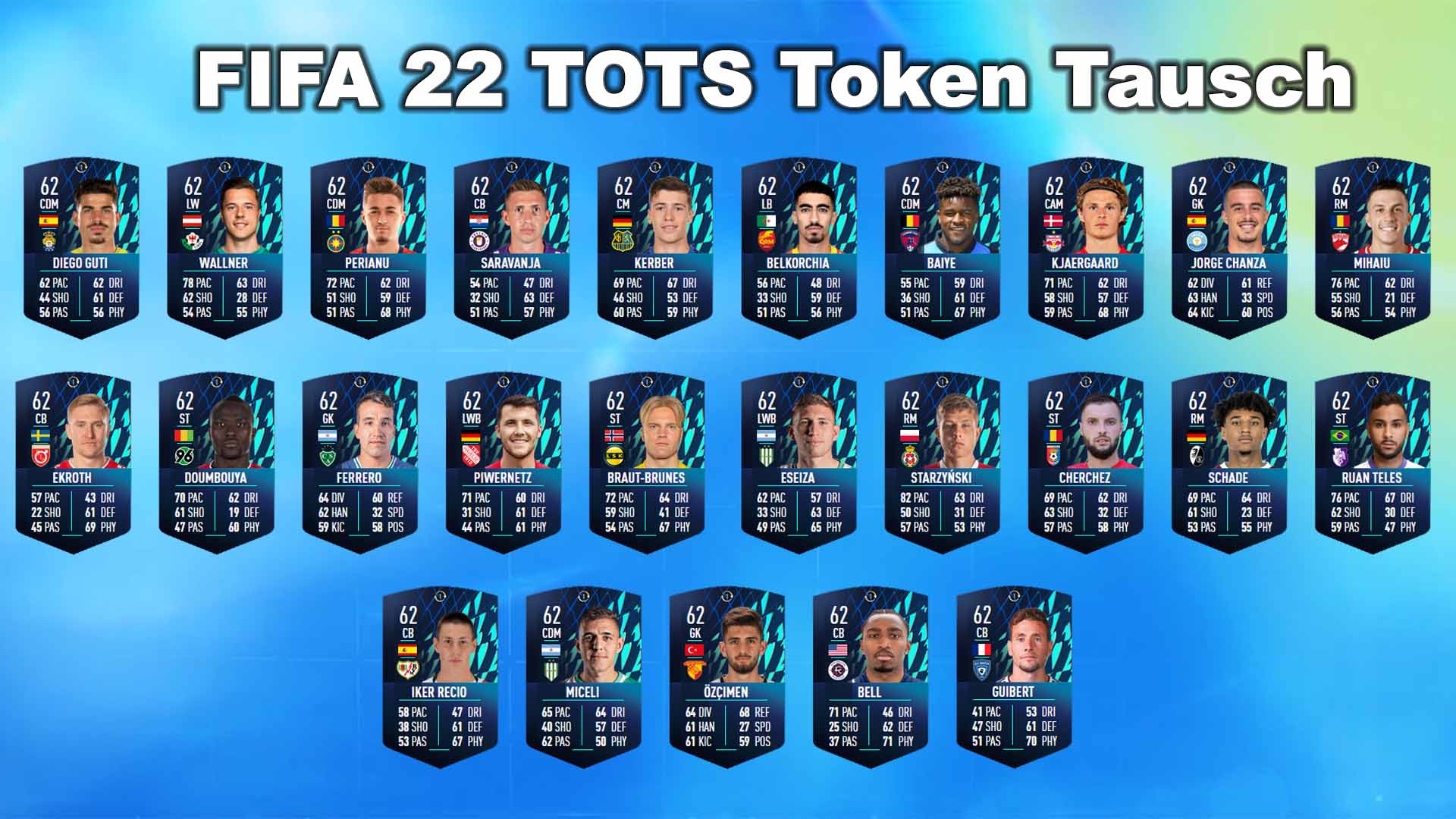 Bilder zu FIFA 22: TOTS Token Tracker (Runde 2) – Alle SBCs und Aufgaben mit Tausch-Token
