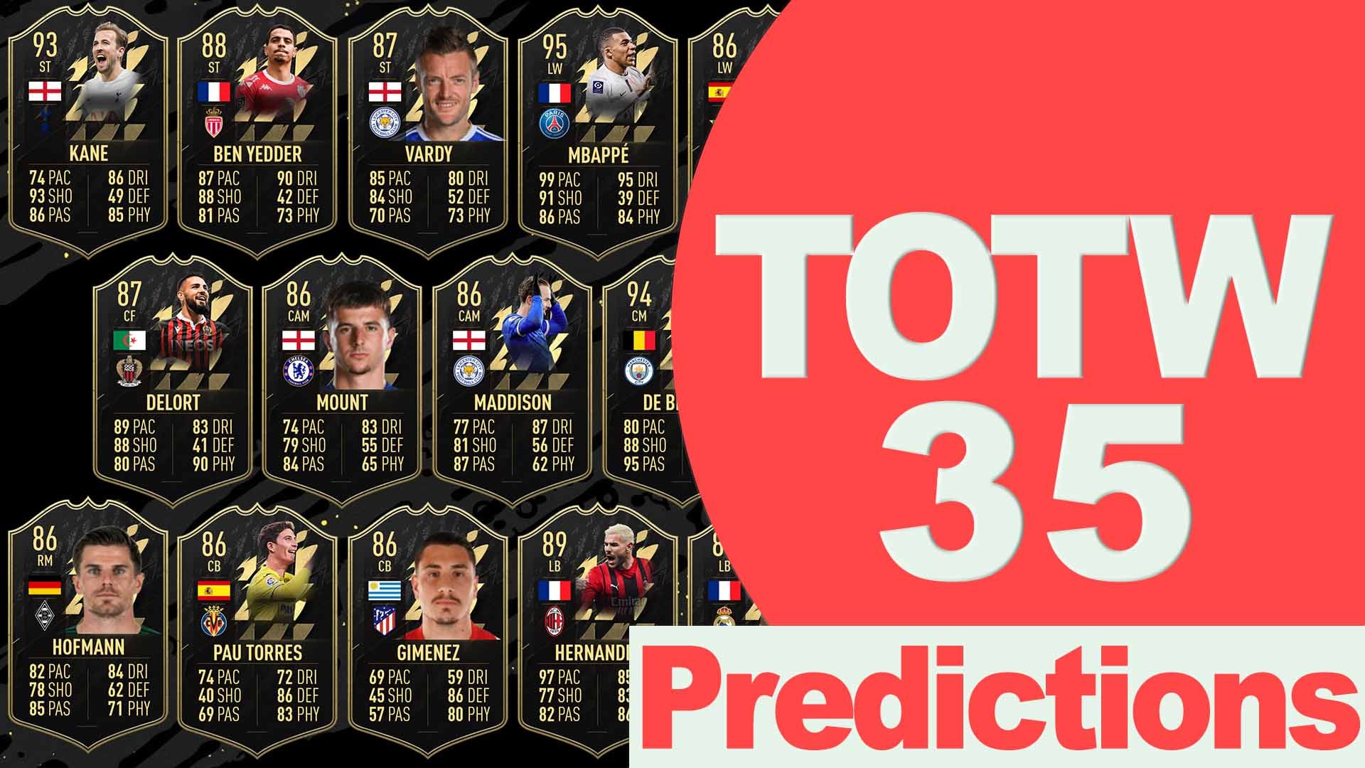 Bilder zu FIFA 22 TOTW 35 Predictions: Die Vorhersagen für das neue Team of the Week