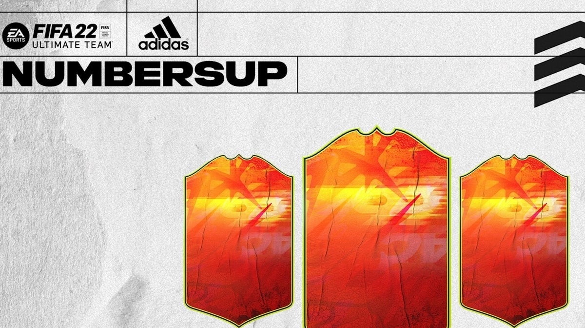 Immagine di FIFA 22 Ultimate Team Numberups - nuove carte dinamiche in collaborazione con Adidas: come ottenerle e come funzionano gli upgrade