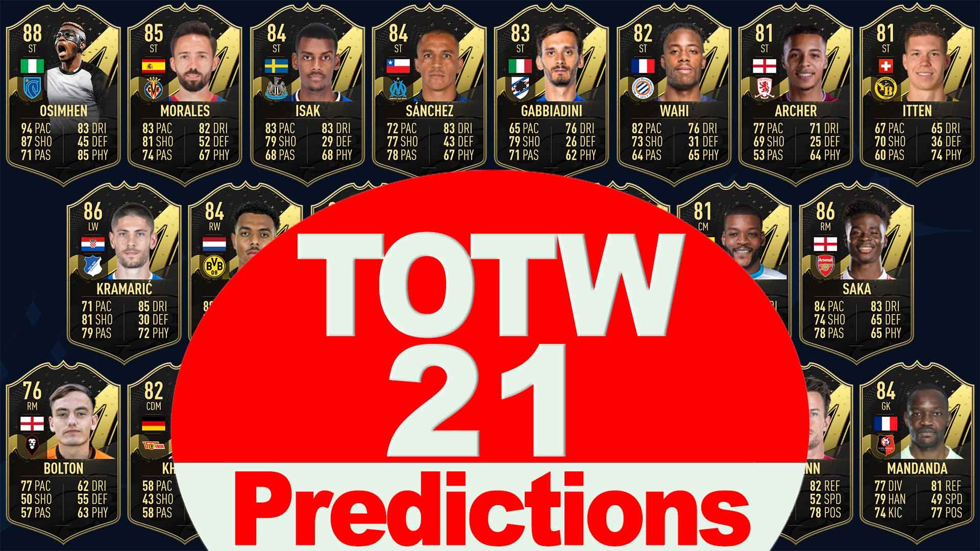 Bilder zu FIFA 23 TOTW 21 Predictions: Schaffen es Reus, Guerreiro und Osimhen ins neue Team of the Week?