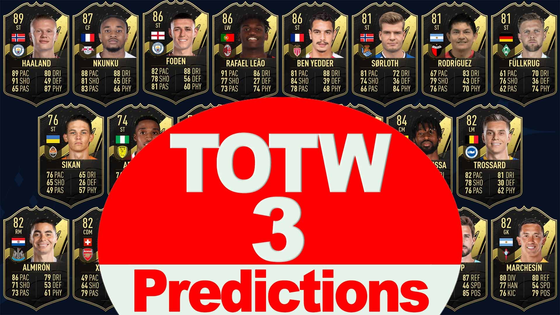 Bilder zu FIFA 23 TOTW 3 Predictions: Haaland, Nkunku und Trapp – wer schafft es ins neue Team of the Week?