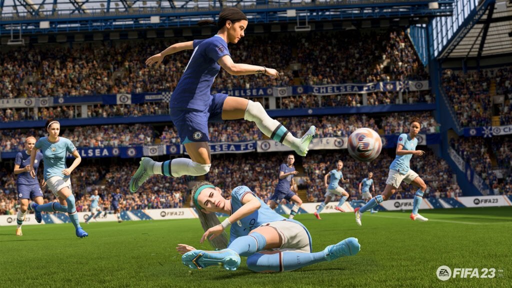 Afbeeldingen van FIFA 23 kent "recordbrekende launch"