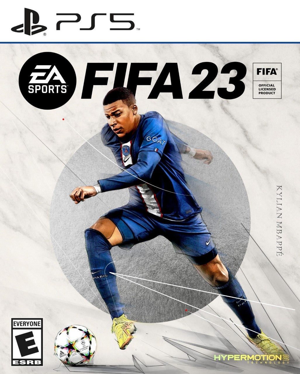 Here s the FIFA 23 cover   the last developed by EA - 82