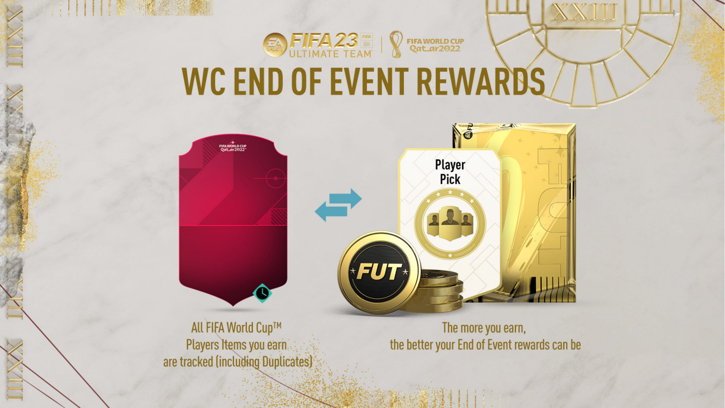 FIFA 23 Ultimate Team - World Cup End of Event Rewards