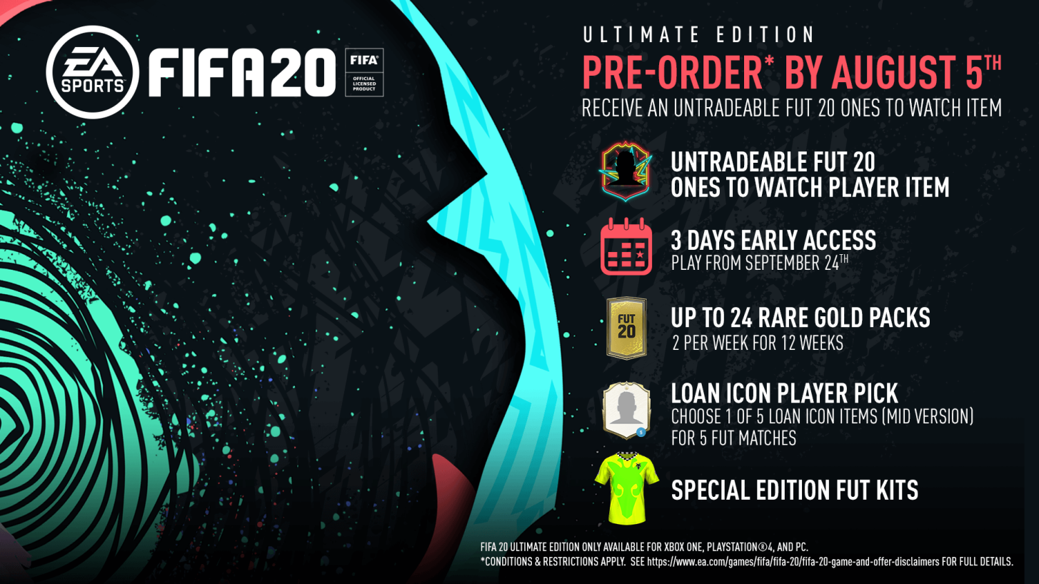 FIFA 20 Early Access  start time and date plus all our FIFA 20 guides and everything we know - 87