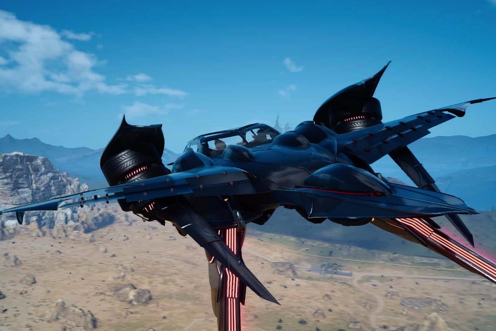 Final Fantasy 15 flying car How to unlock the Regalia Type F