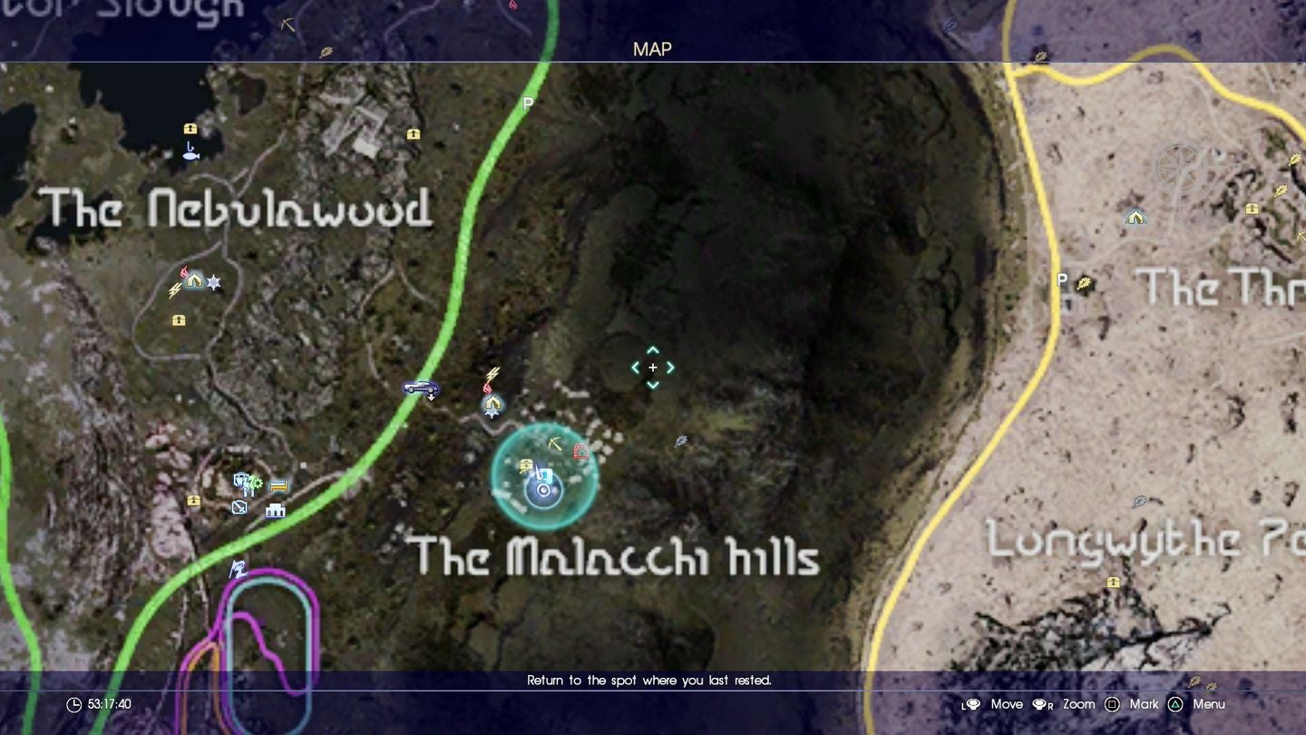 Final Fantasy 15 Scraps of Mystery map piece locations for Sylvester s Map - 57