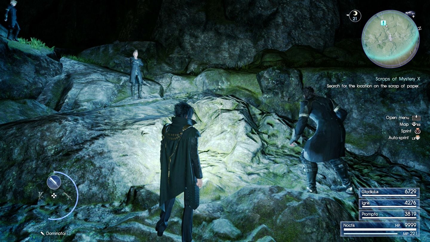 Final Fantasy 15 Scraps of Mystery map piece locations for Sylvester s Map - 47