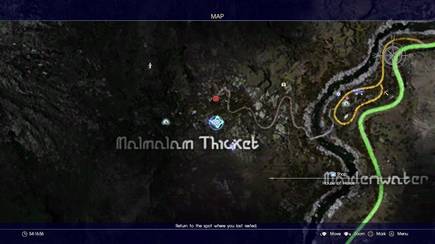 Final Fantasy 15 Scraps of Mystery map piece locations for Sylvester s Map - 81