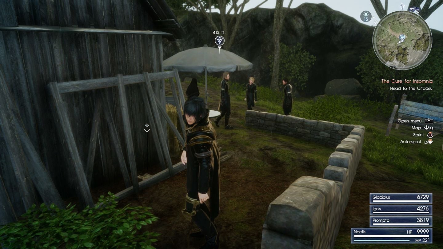 Final Fantasy 15 Scraps of Mystery map piece locations for Sylvester s Map - 84