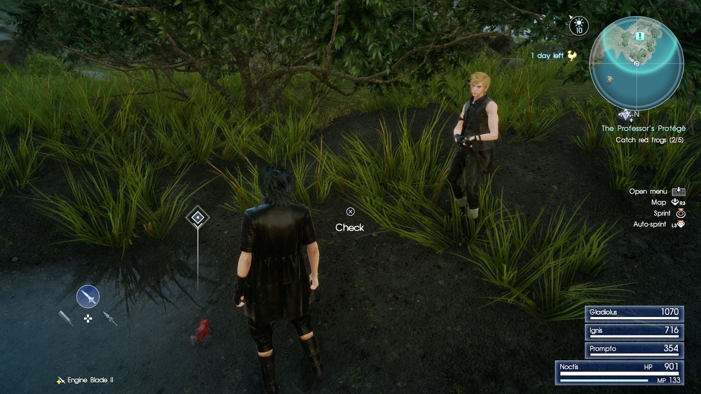 Final Fantasy 15   The Professor s Protege red frog and yellow frog locations - 64