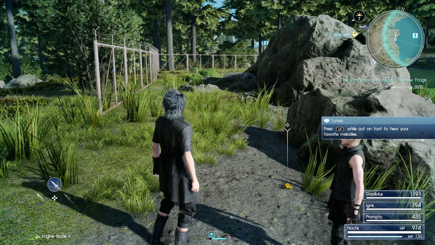 Final Fantasy 15 - The Professor's Protege and frog locations | Eurogamer.net