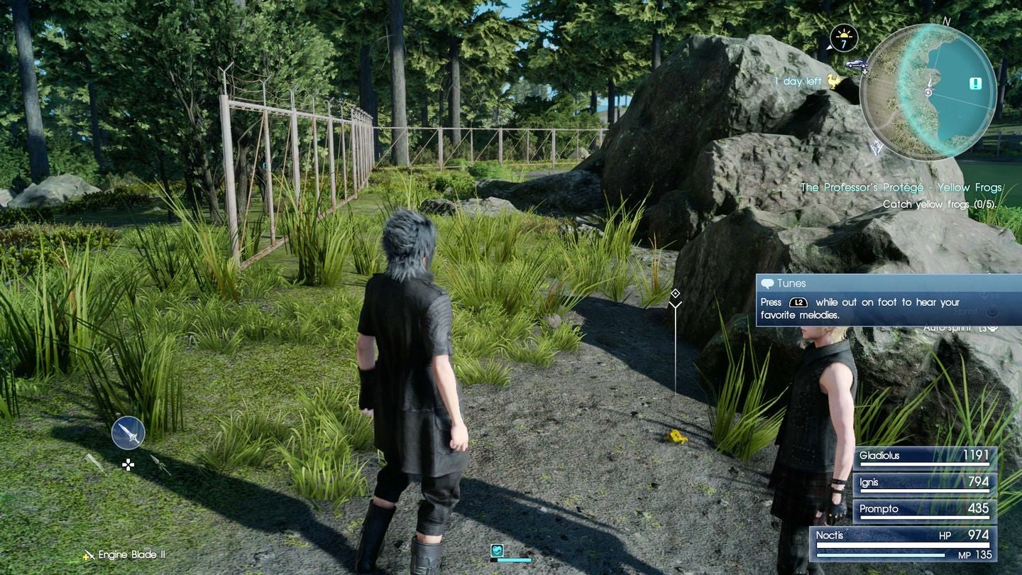 Final Fantasy 15   The Professor s Protege red frog and yellow frog locations - 9