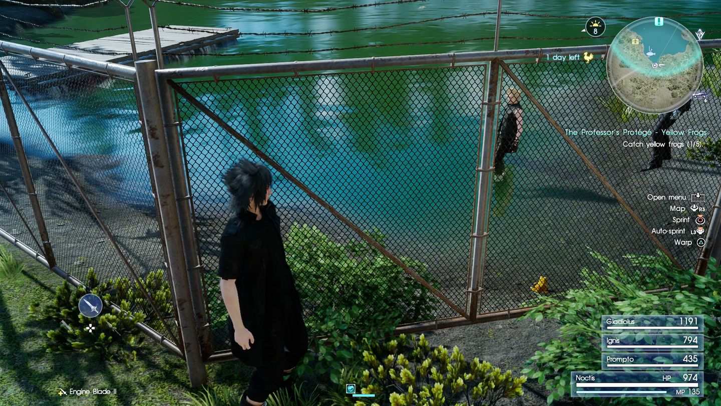 Final Fantasy 15   The Professor s Protege red frog and yellow frog locations - 31