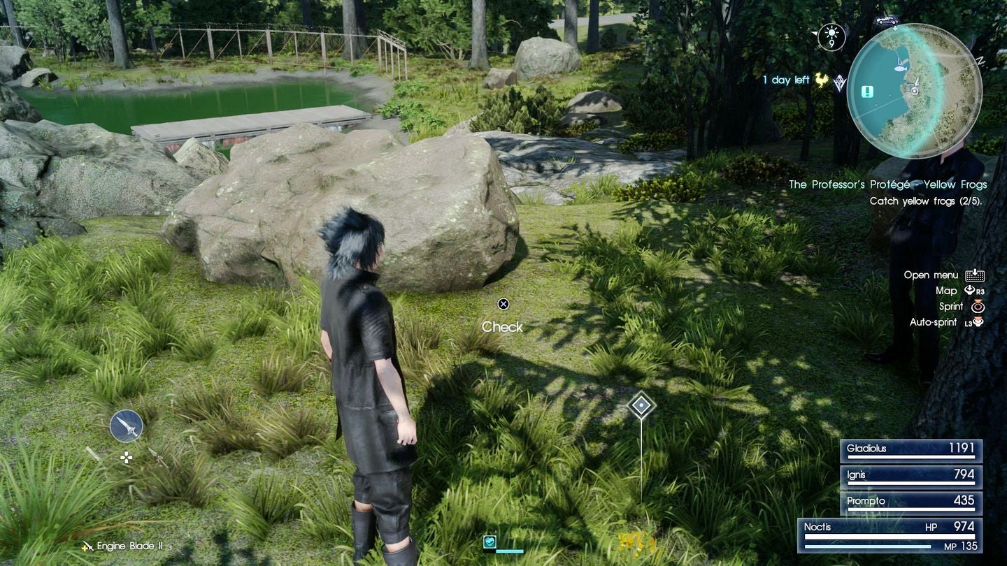 Final Fantasy 15   The Professor s Protege red frog and yellow frog locations - 63