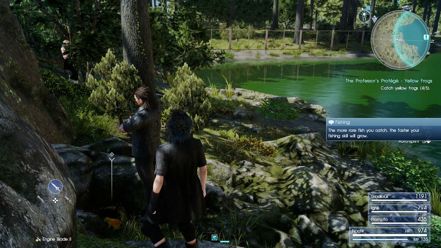 Final Fantasy 15   The Professor s Protege red frog and yellow frog locations - 57