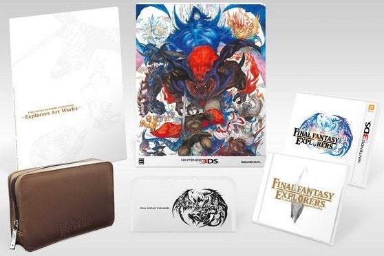 Imagem para Final Fantasy Explorers terá edição limitada Ultimate Box