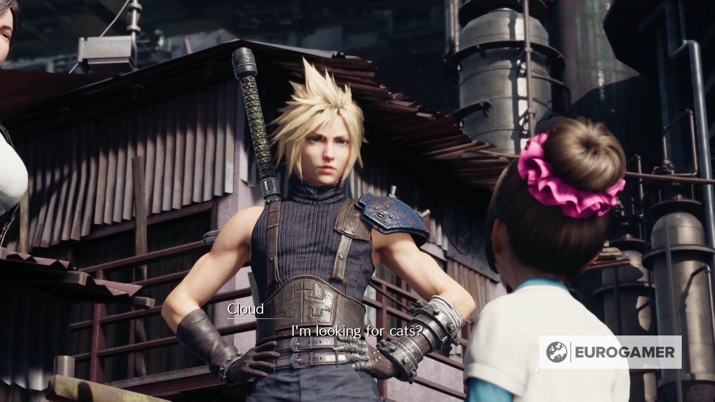 Final Fantasy 7 Lost Friends quest  Where to find all three cat locations in the Remake - 79