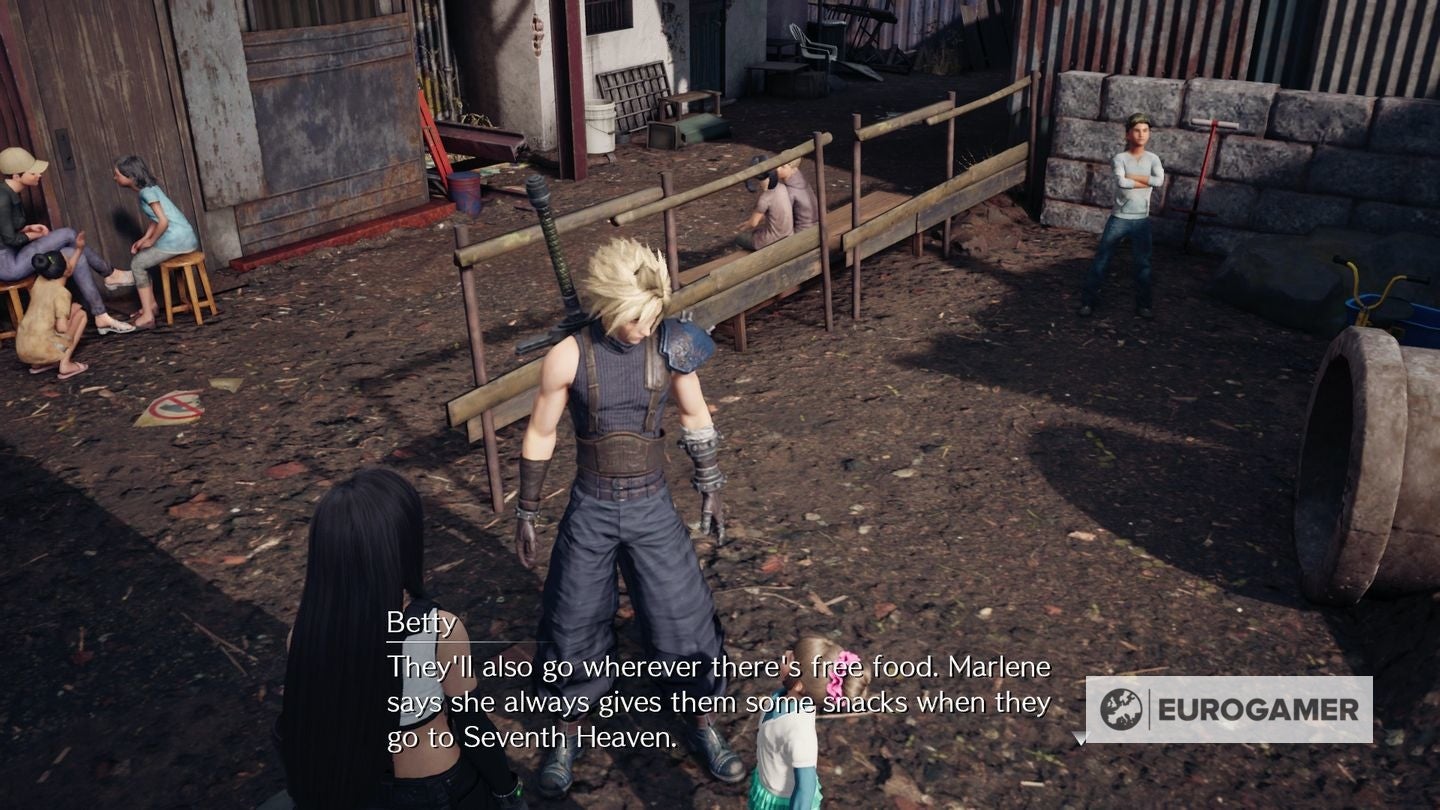 Final Fantasy 7 Lost Friends quest  Where to find all three cat locations in the Remake - 58