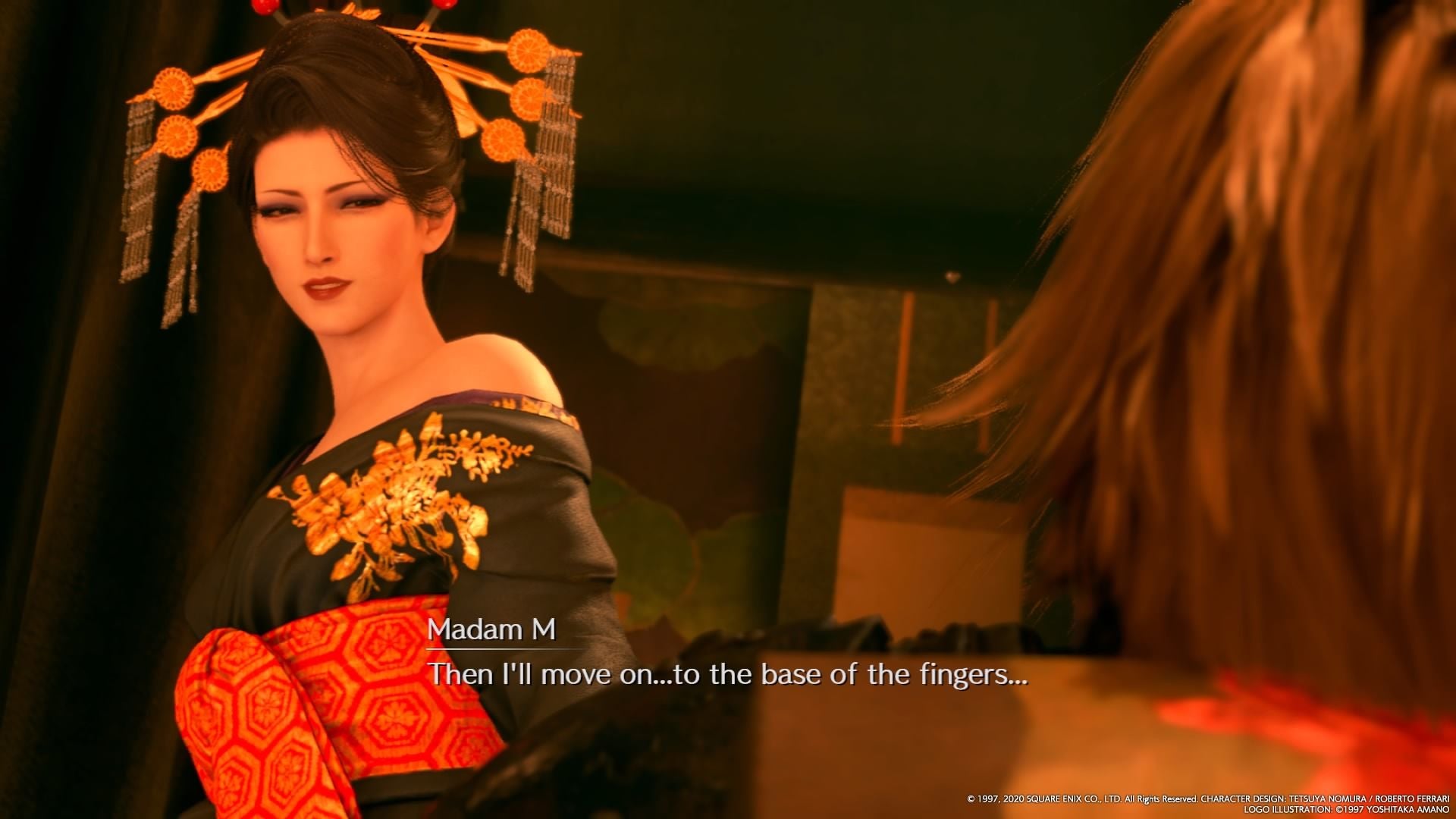 Final Fantasy 7 Remake   Heads or Tails  Madam M massage course choices in Chapter 9 s Wall Market explained - 68