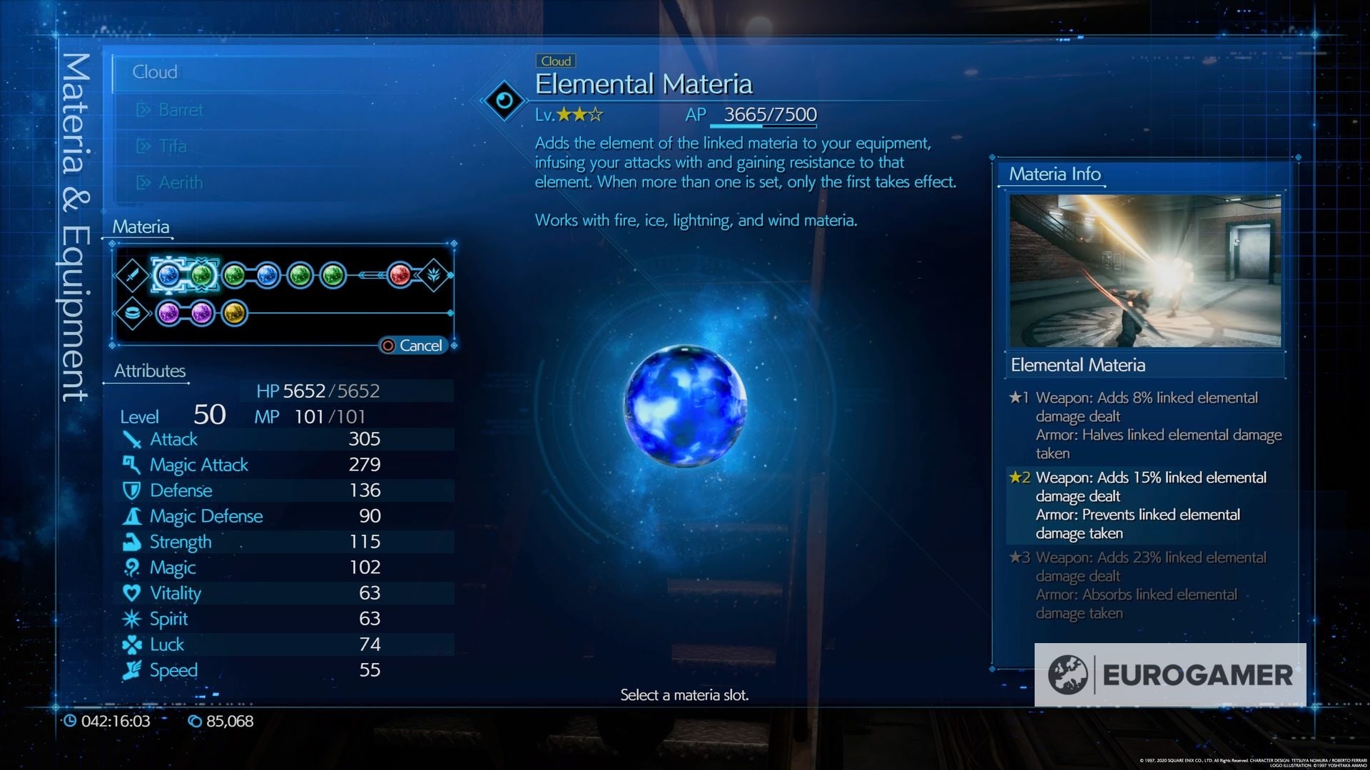 Final Fantasy 7 Remake best Materia guide  Combos  Materia builds and setups explained - 8