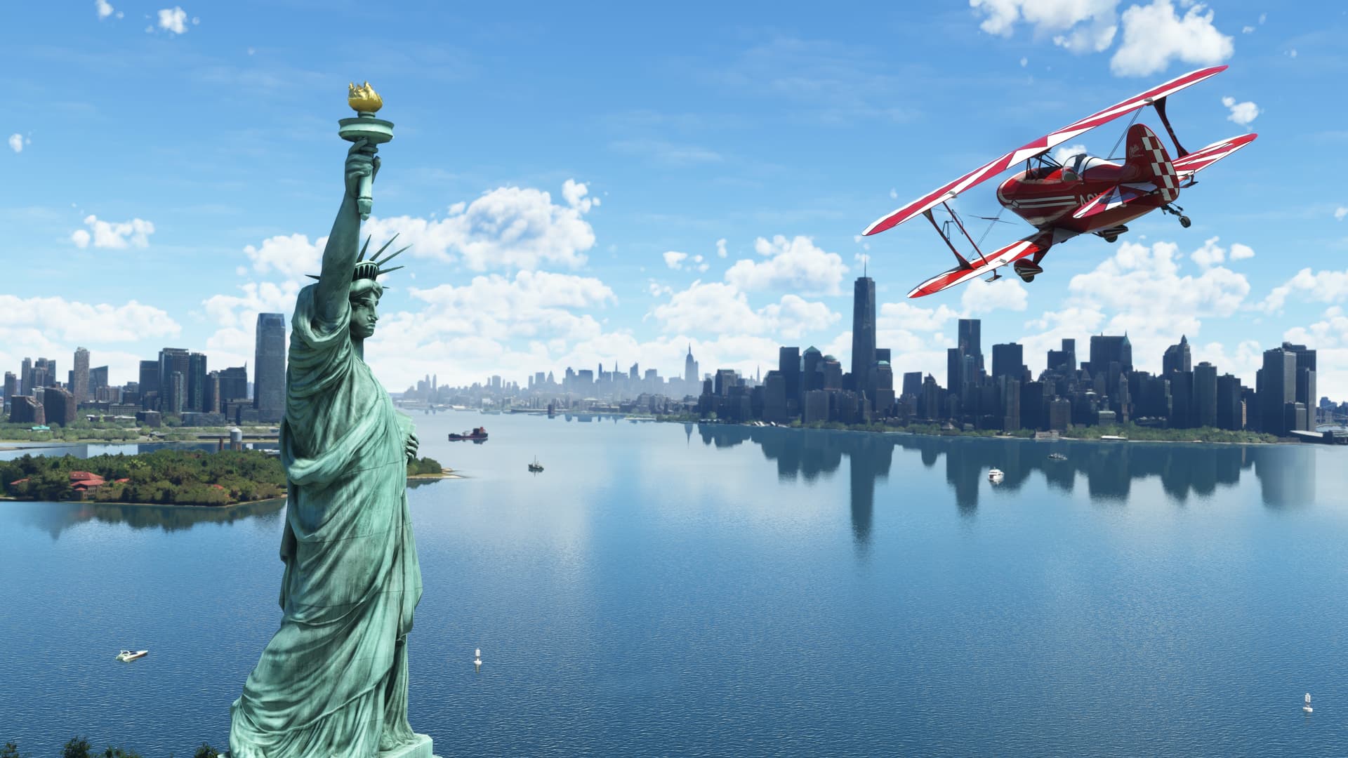 Flight Simulator retorna aos Estados Unidos para a mais recente reforma do Global Replace