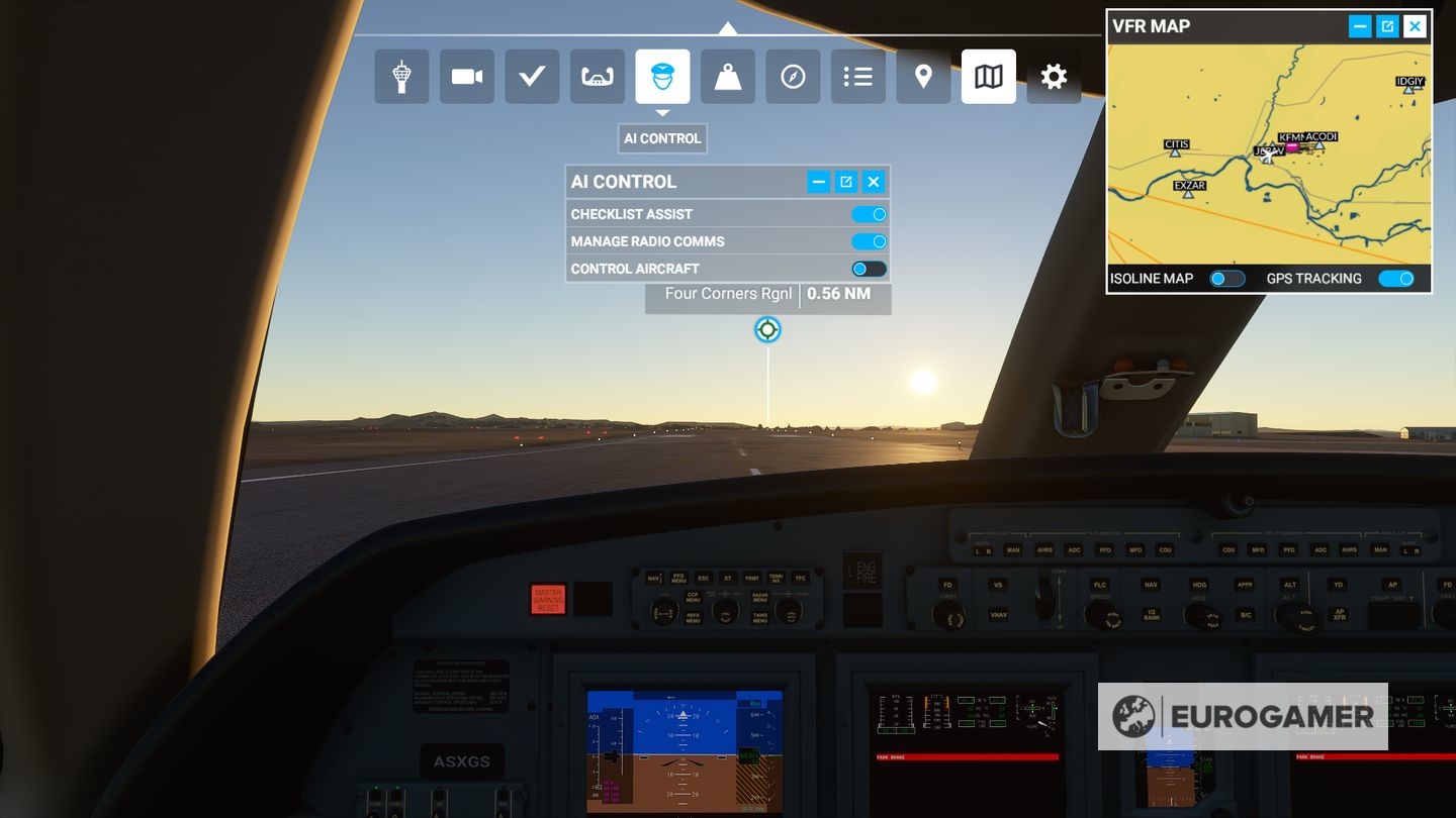 steam flight simulator dual monitor controls