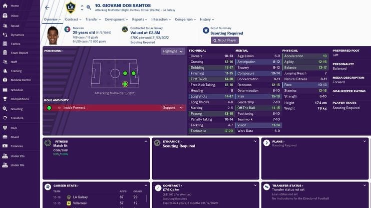 Image for Football Manager 2019 free transfers and bargains list - the best cheap players in FM19