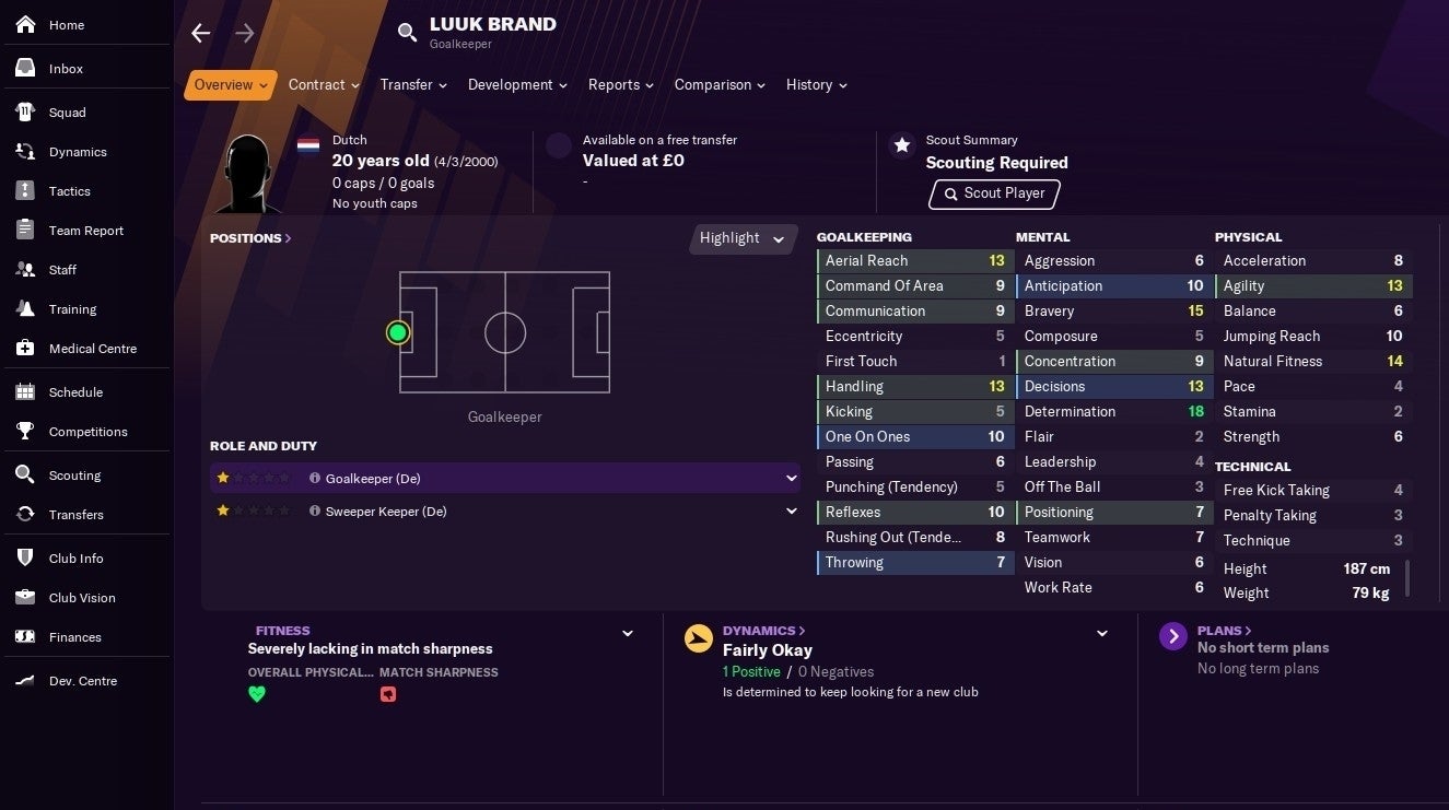 Image for Football Manager 2021 free agents and bargains: the best cheap players and transfers in FM21