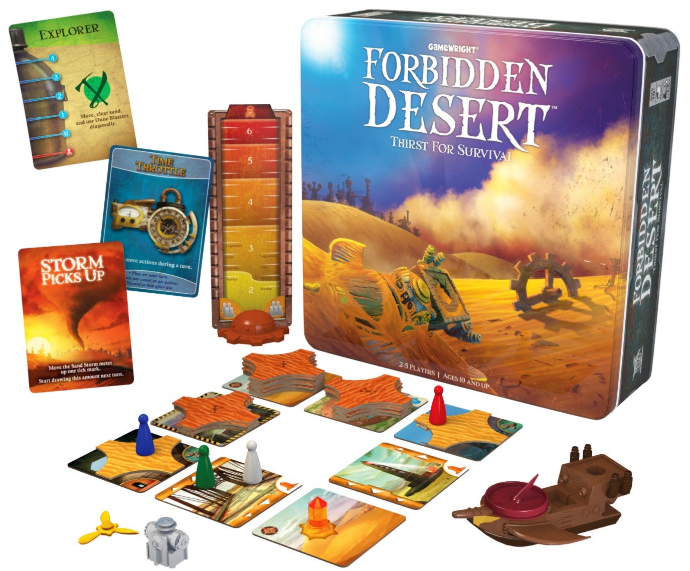 Dicebreaker Recommends Forbidden Desert a family friendly board game that builds rock hard bonds between players - 62