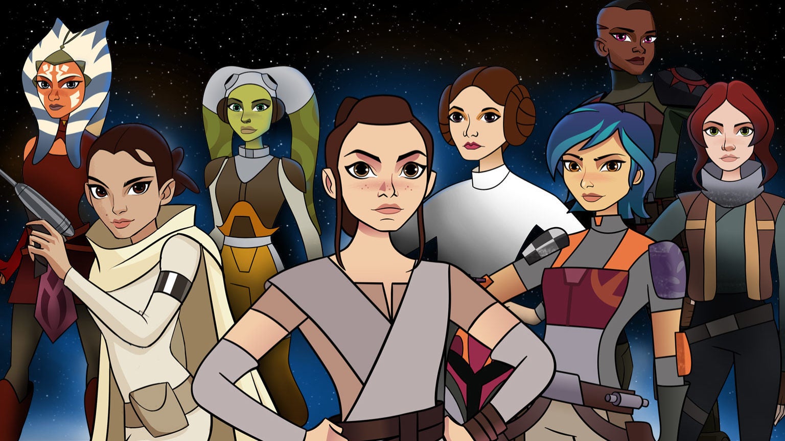 Image from Star Wars Forces of Destiny show
