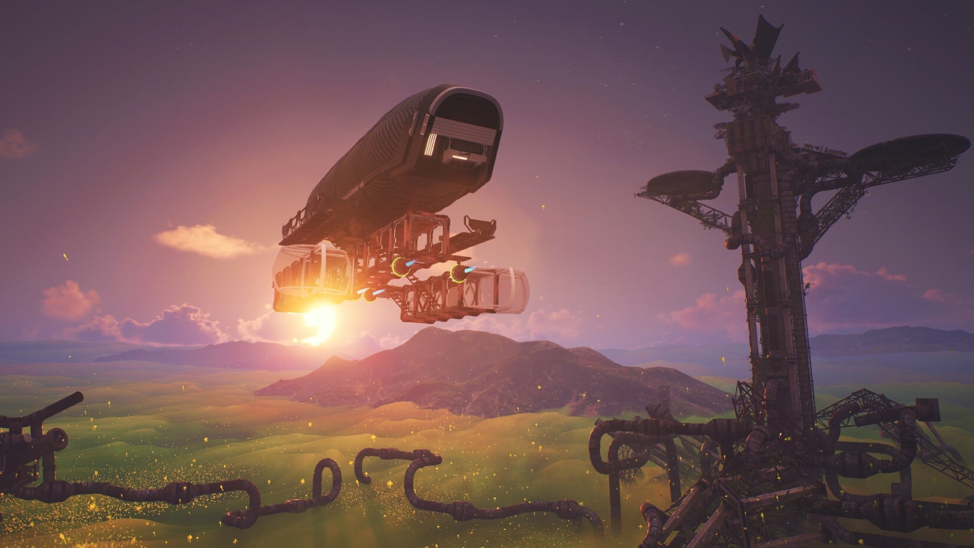 Image for Post-apocalyptic airship survival game Forever Skies delayed into next year