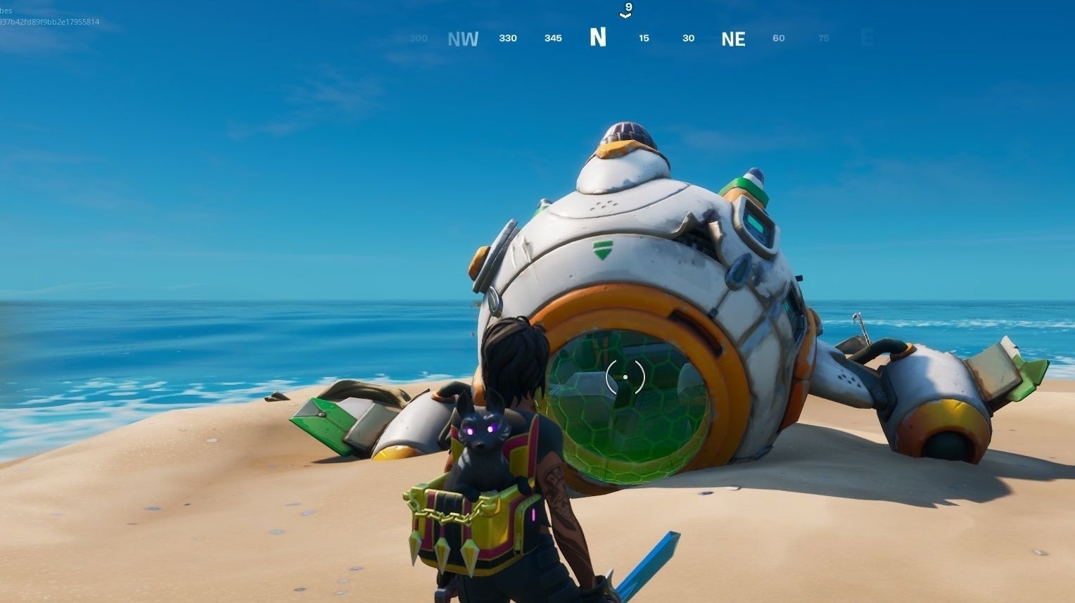 Fortnite - wyzwanie: Zbierz wszystkie części statku kosmicznego
