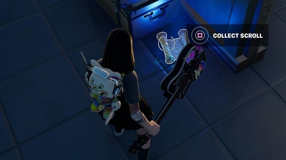 Fortnite scroll locations Where to collect scrolls at different IO