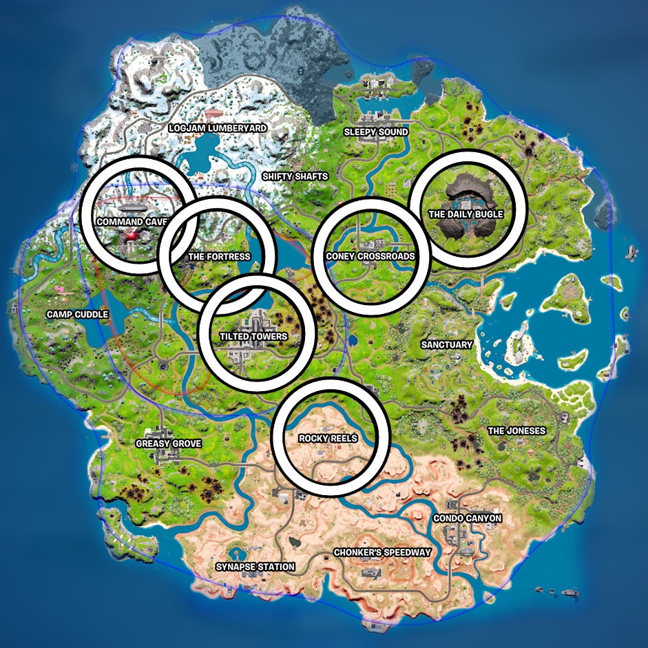 Fortnite Tank Locations Chapter 3 Season 2