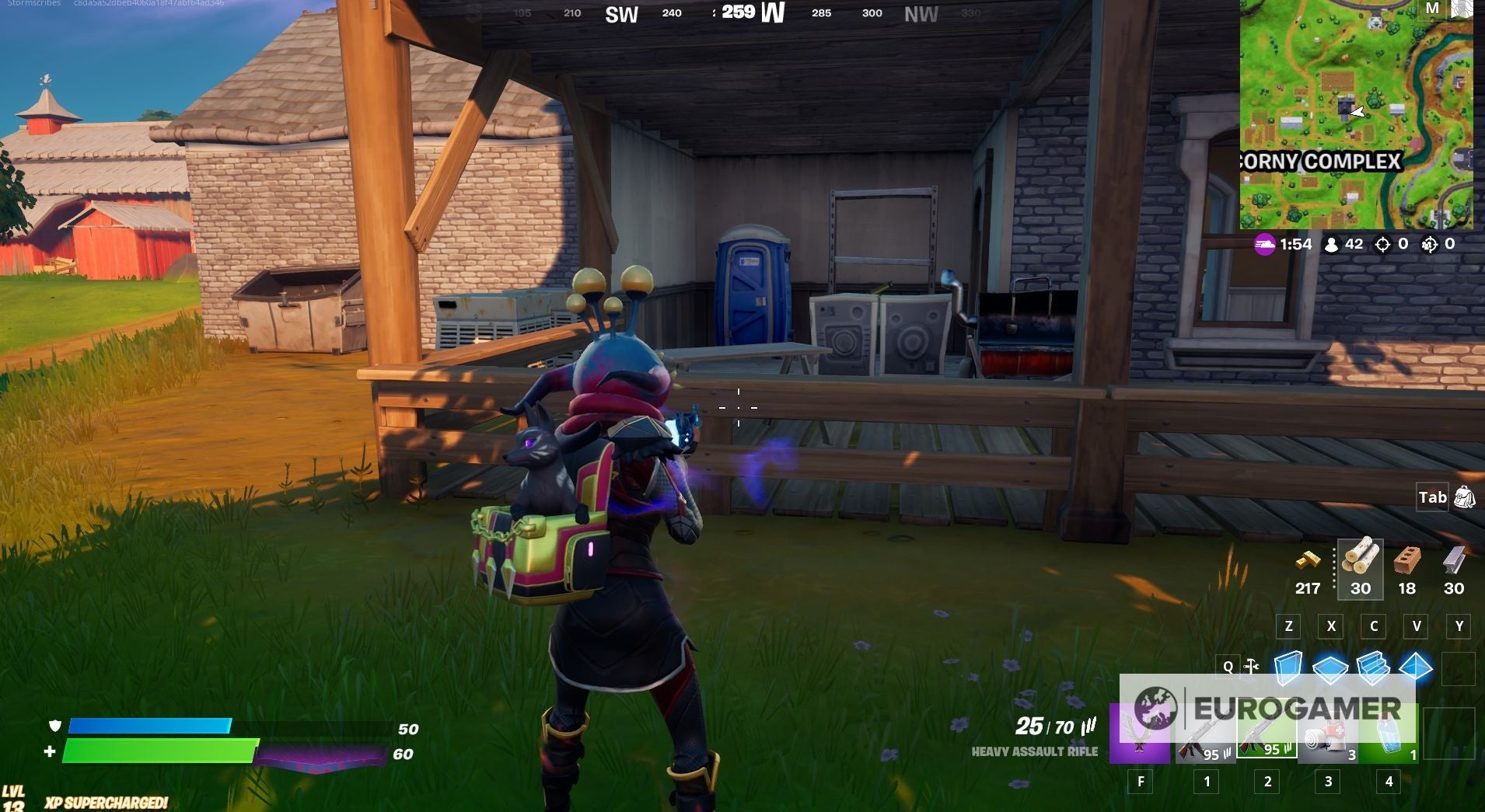 Fortnite   IO access card location  How to collect an access card from an IO Guard - 67