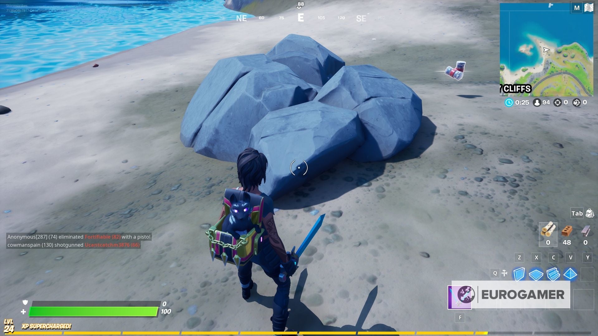 Fortnite Ancient Astronaut secret challenges  Ancient ship part locations and how to launch the Ancient Ship explained - 75
