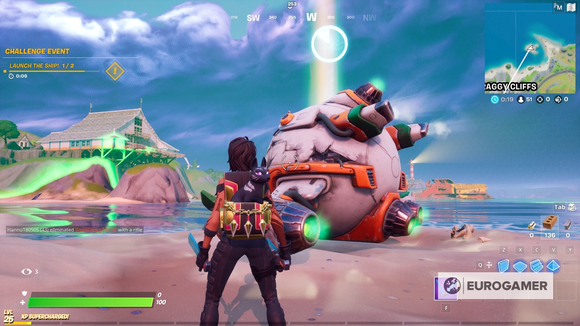 Fortnite Ancient Astronaut secret challenges  Ancient ship part locations and how to launch the Ancient Ship explained - 8