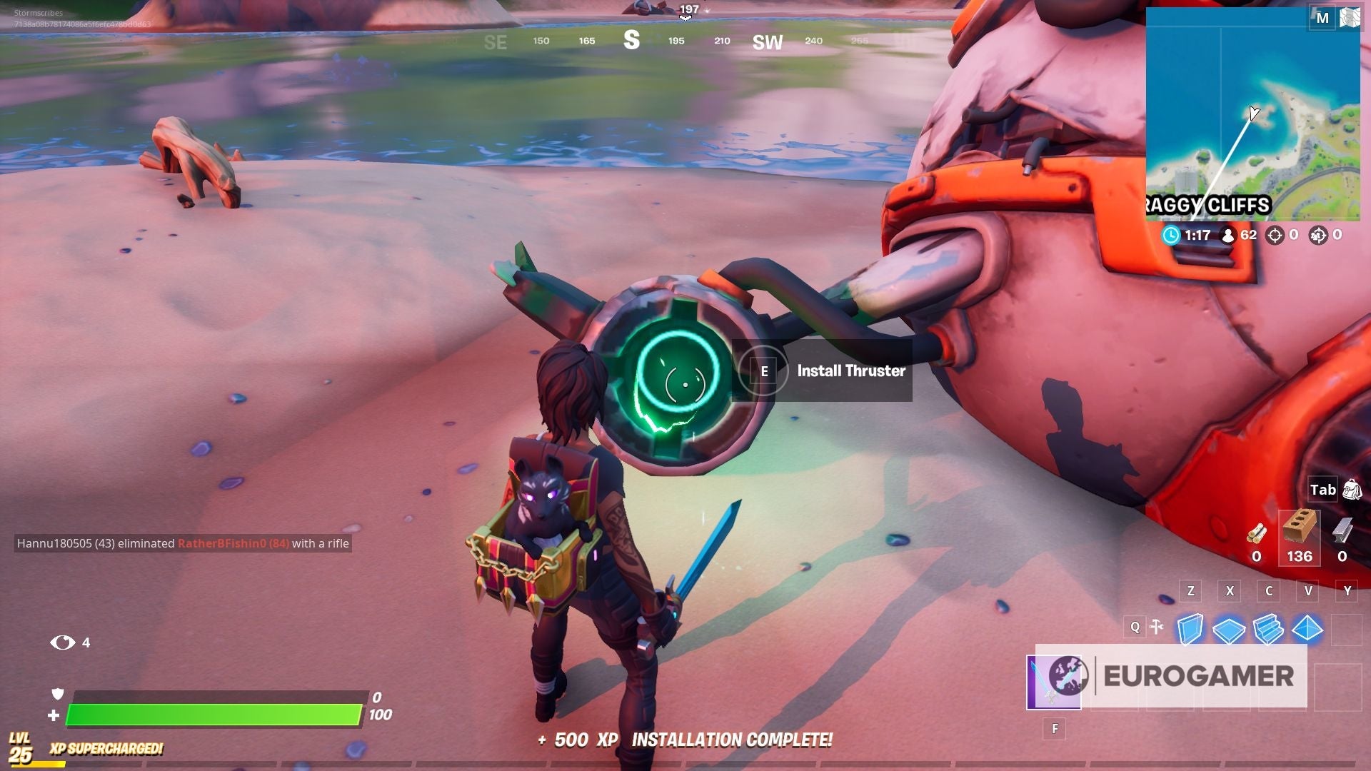 Fortnite Ancient Astronaut secret challenges  Ancient ship part locations and how to launch the Ancient Ship explained - 54