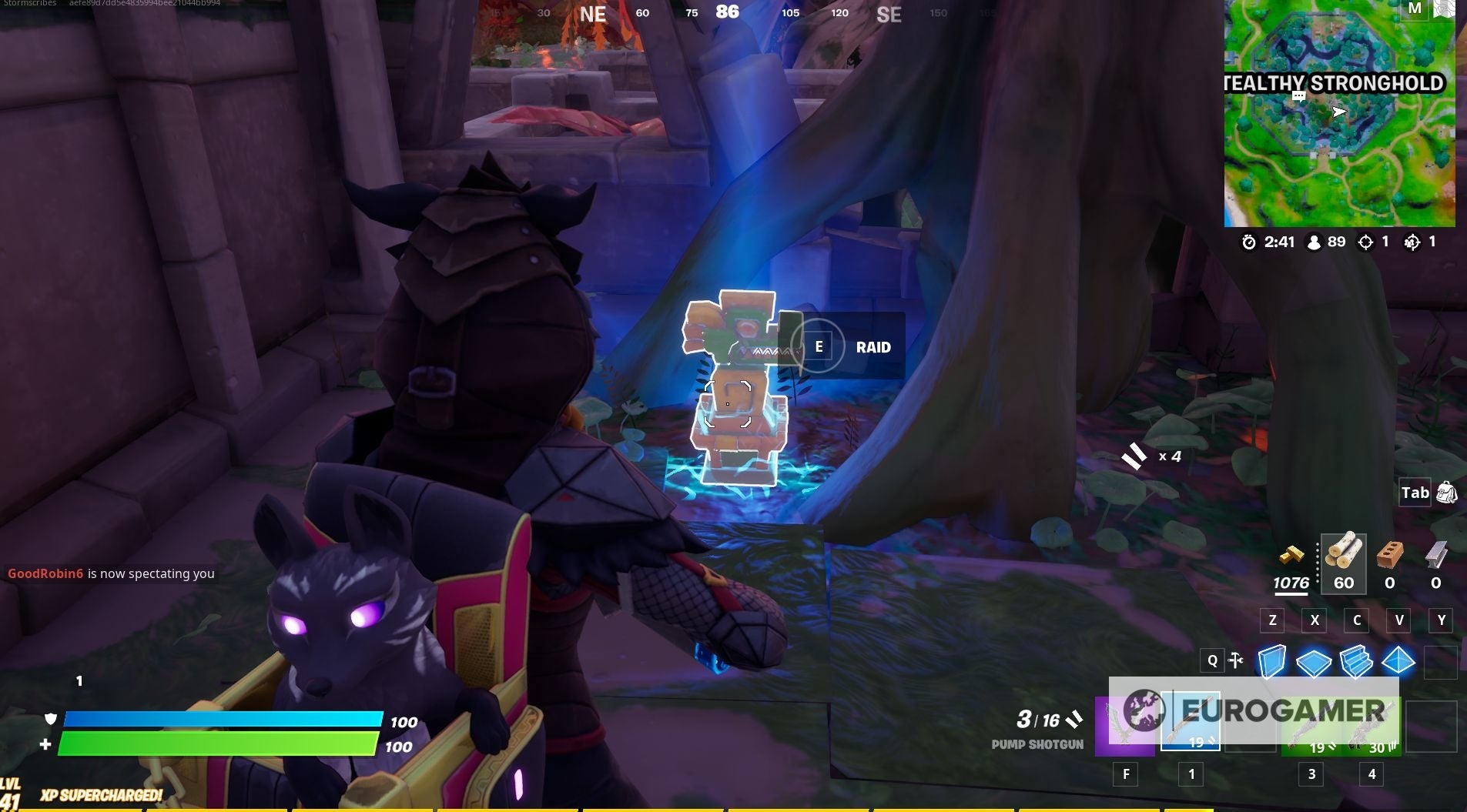 Fortnite   Artefact locations  Raid an artefact from Stealthy Stronghold and Coral Castle explained - 81