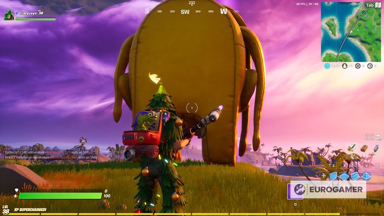 Fortnite Astro Head locations  Where to bounce off five different Astro Heads - 63