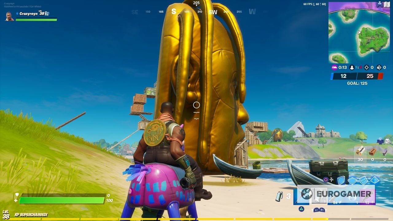 Fortnite Astro Head locations  Where to bounce off five different Astro Heads - 44