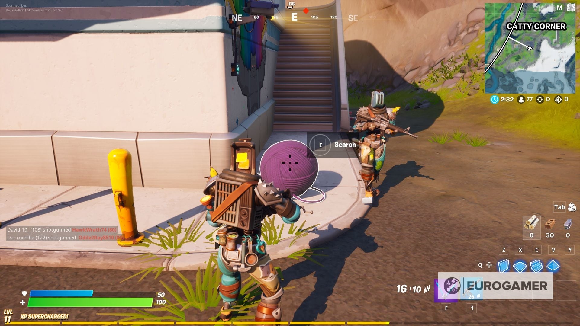 Fortnite Balls of Yarn at Catty Corner locations explained - 30