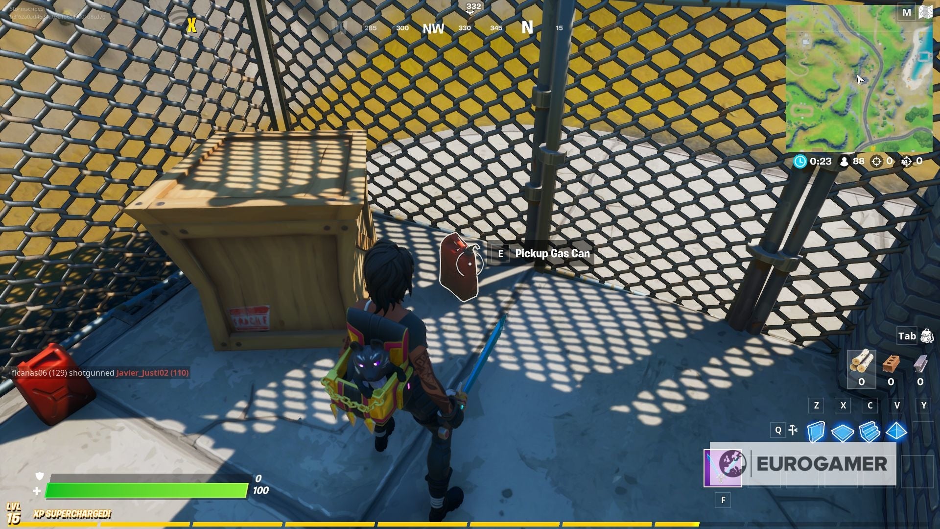 Fortnite gas station locations  How to refuel a car in Fortnite explained - 78