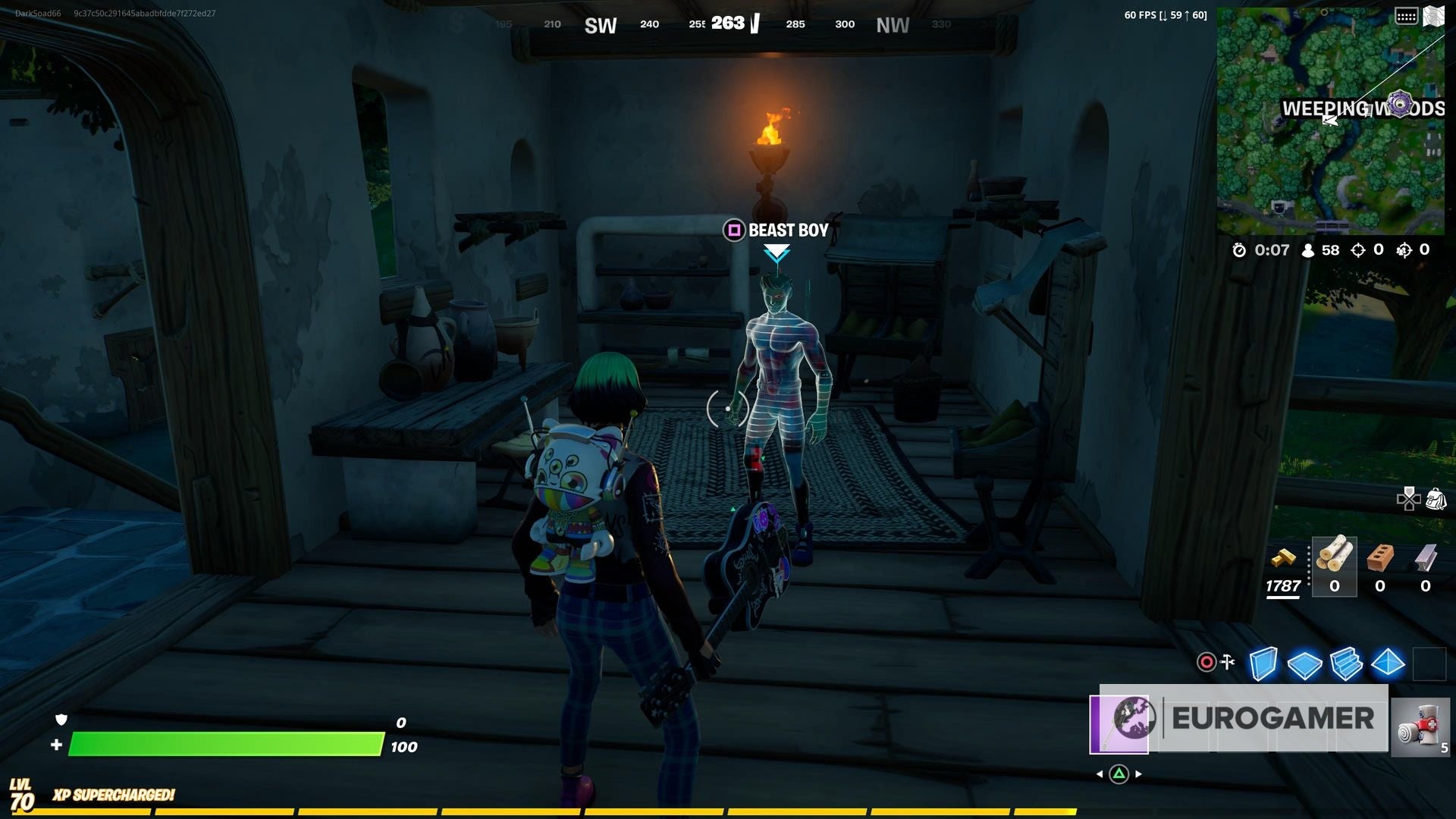 Fortnite  Clark Kent  Armored Batman and Beast Boy locations explained - 52