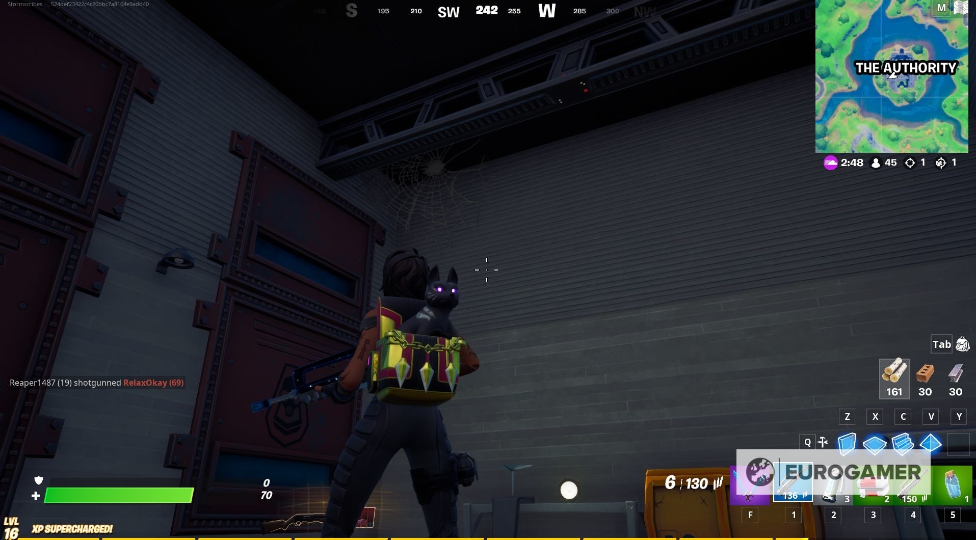 Fortnite   Cobweb location  Destroying cobwebs in The Authority explained - 30