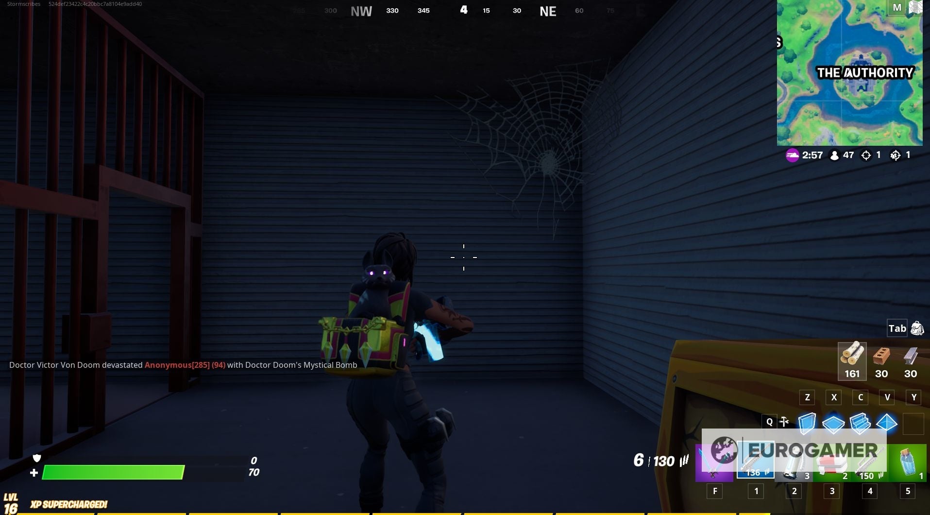Fortnite   Cobweb location  Destroying cobwebs in The Authority explained - 93